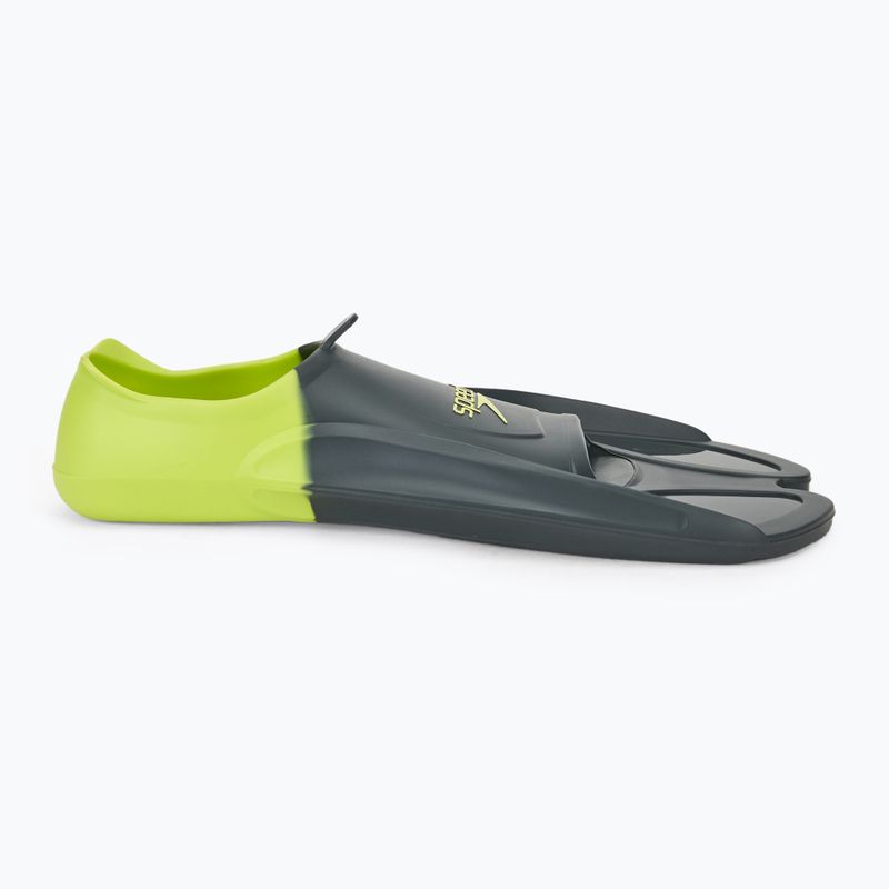 Plaukimo pelekai Speedo Biofuse Training oxid grey / lime punch 3