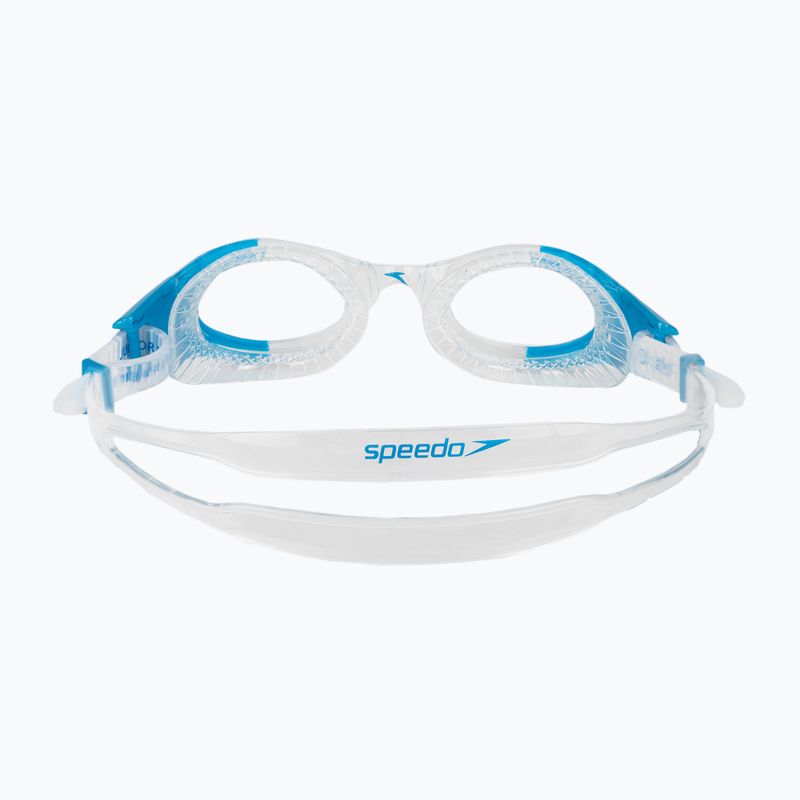 Speedo Futura Biofuse Flexiseal Junior skaidrūs/balti/skaidrūs vaikiški plaukimo akiniai 68-11596C527 5