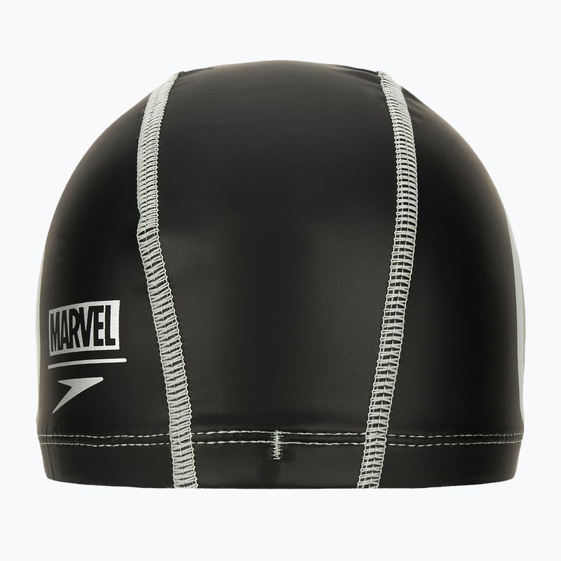 Vaikiška plaukimo kepuraitė Speedo Printed Pace grey/black 2