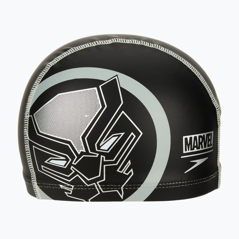 Vaikiška plaukimo kepuraitė Speedo Printed Pace grey/black 3