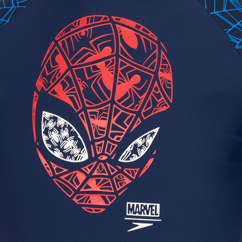 Vaikiški plaukimo marškinėliai Speedo Spider-Man Sun Top blue 3