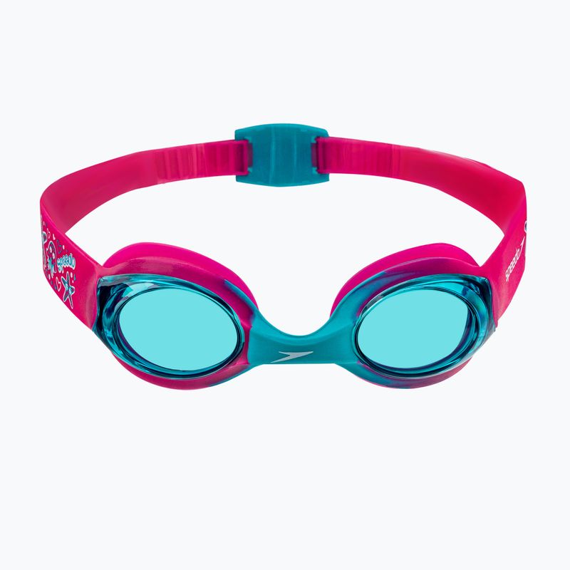 Speedo Illusion Infant vegas pink/bali blue/light blue vaikiški plaukimo akiniai 68-12115D448 2