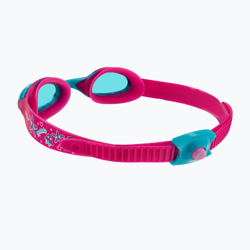 Speedo Illusion Infant vegas pink/bali blue/light blue vaikiški plaukimo akiniai 68-12115D448 5
