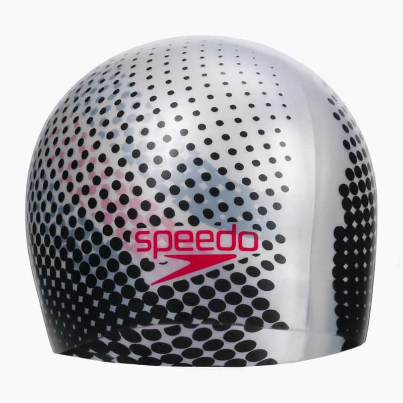 Speedo apverčiama pilka plaukimo kepuraitė Moud 68-09337D668