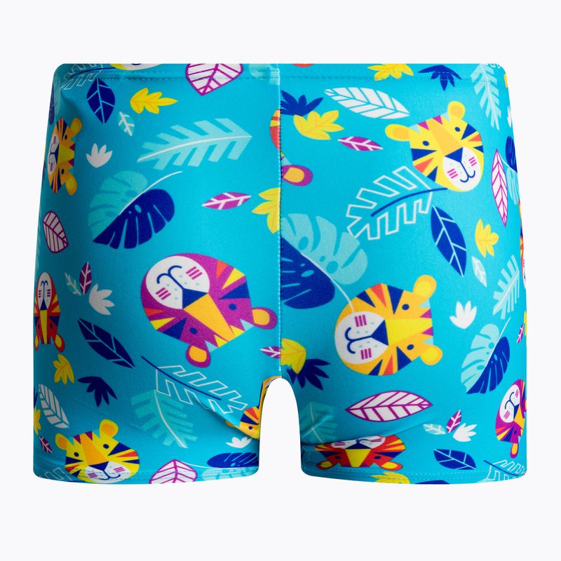 Speedo Allover Digital Aquashort vaikiškos maudymosi kelnės mėlynos 68-05394D847 2