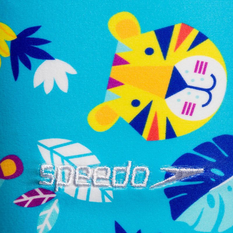 Speedo Allover Digital Aquashort vaikiškos maudymosi kelnės mėlynos 68-05394D847 3