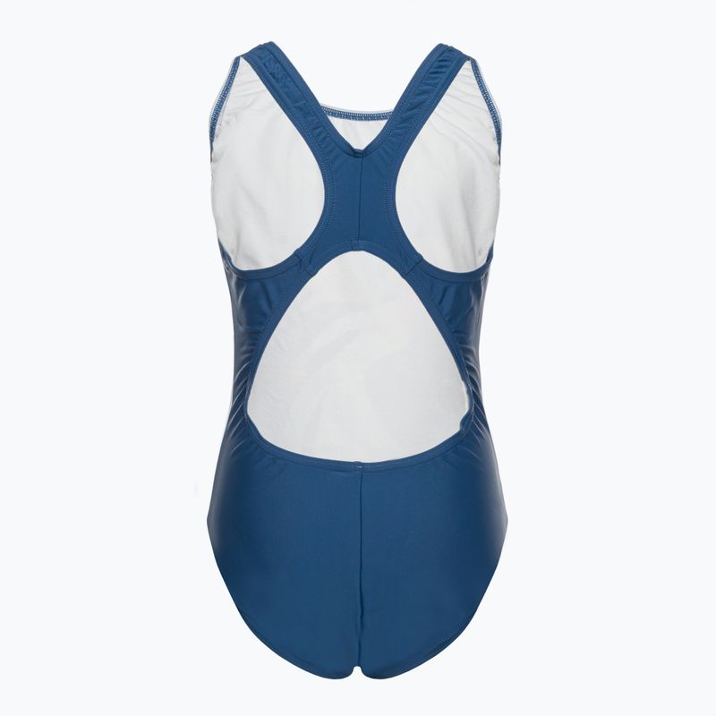 Speedo Digital Placement Splashback vaikiškas vientisas maudymosi kostiumėlis mėlynas 07386D787 2