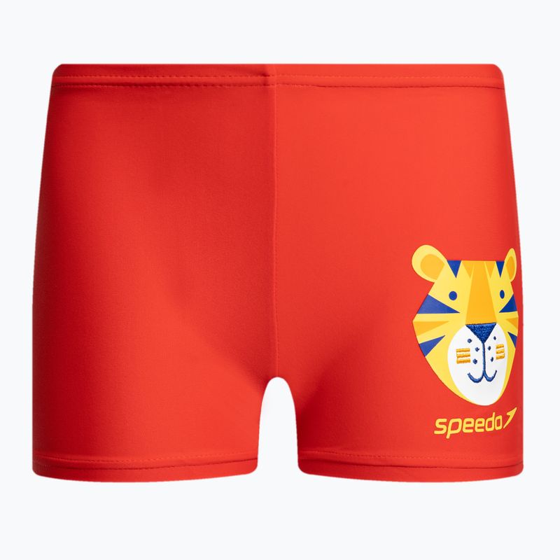 Speedo Applique ASHT IM vaikiškos maudymosi kelnės raudonos spalvos 8-11730D846