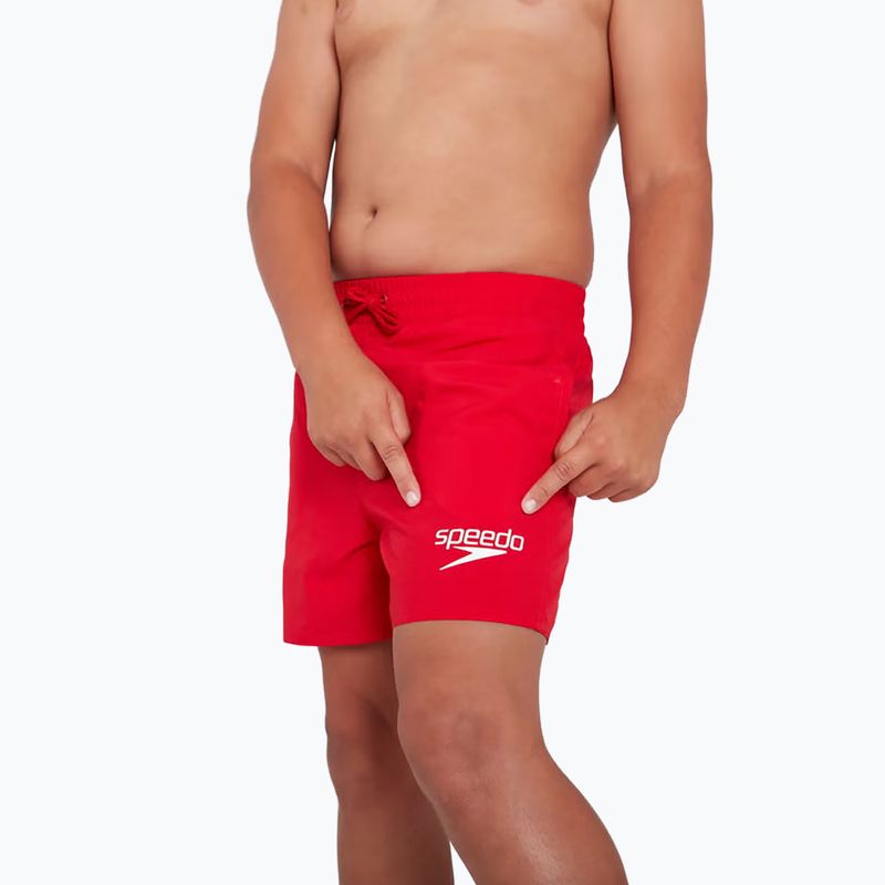 Speedo Essential 13" vaikiški plaukimo šortai raudoni 68-124126446 5