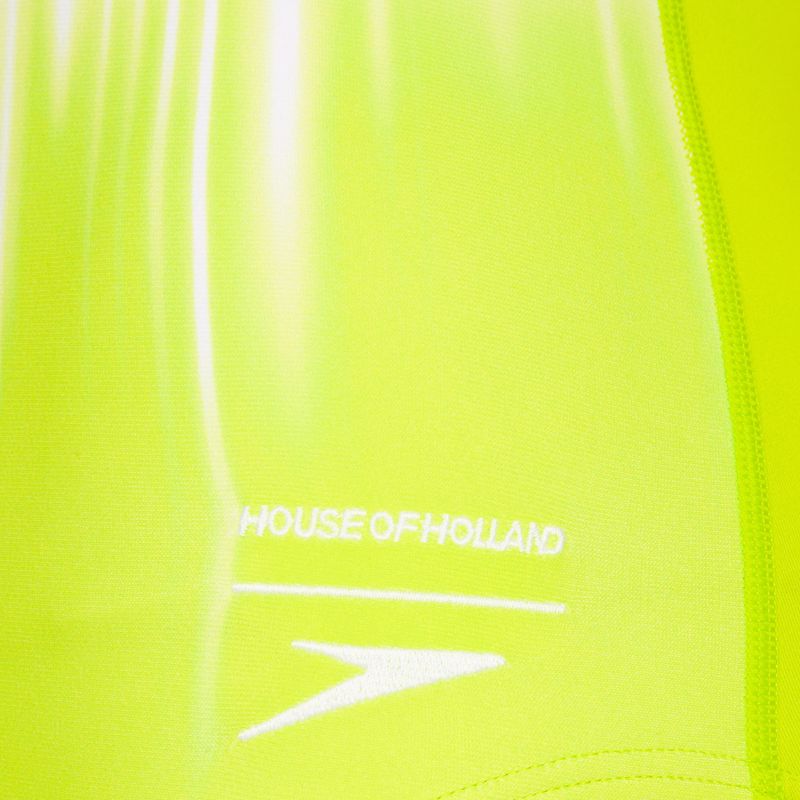 Moteriškas vientisas maudymosi kostiumėlis Speedo Printed Medalist green/white 3