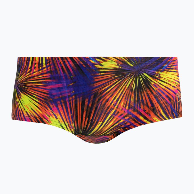 Vyriškos Speedo Allover 14cm Brief maudymosi kelnaitės juodos spalvos 68-02587F336