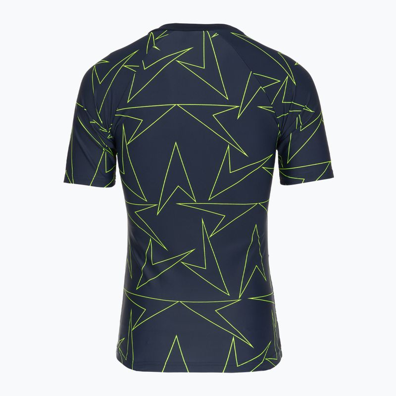 Moteriški plaukimo marškinėliai Speedo Boomstar Allover Rash Top blue 2