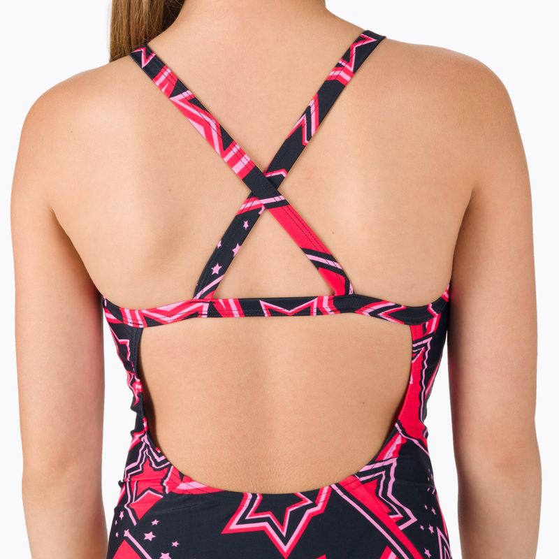 Speedo Allover Xback vientisas vaikiškas maudymosi kostiumėlis 8