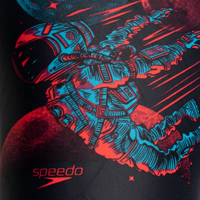 Speedo Placement Digital Aquashort vaikiškos maudymosi kelnės juodos 68-33162F308 3