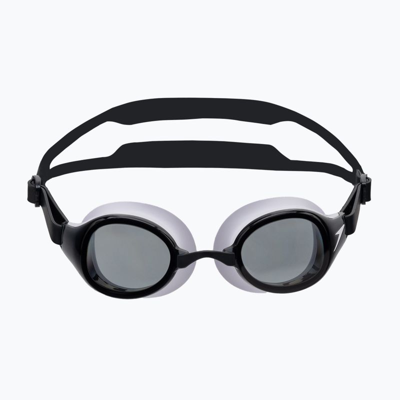 Speedo Hydropure juodi/balti/dūminiai plaukimo akiniai 68-126697988 2