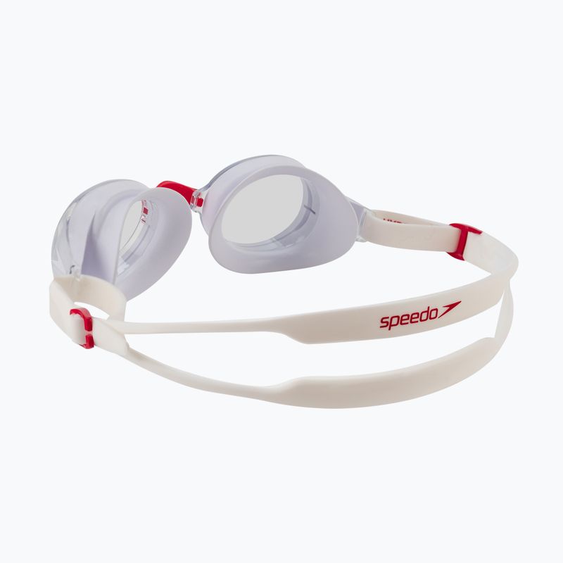 Speedo Hydropure balti/raudoni/skaidrūs plaukimo akiniai 68-126698142 4