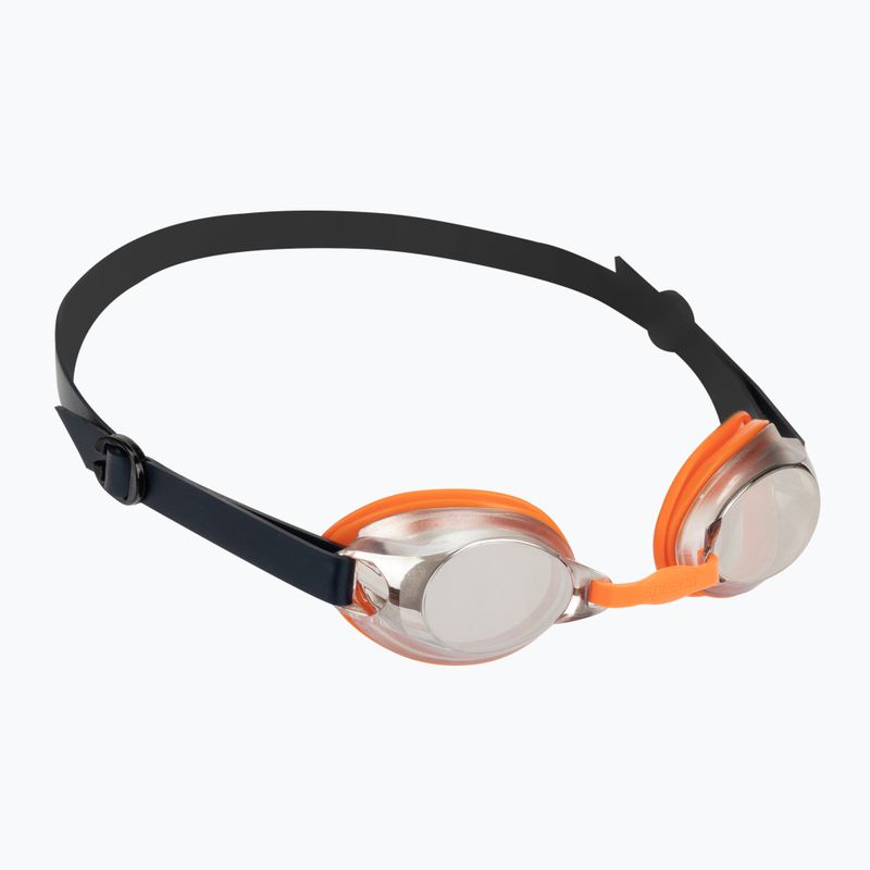Speedo Jet Mirror Junior vaikiški plaukimo akiniai juodi 8-12636