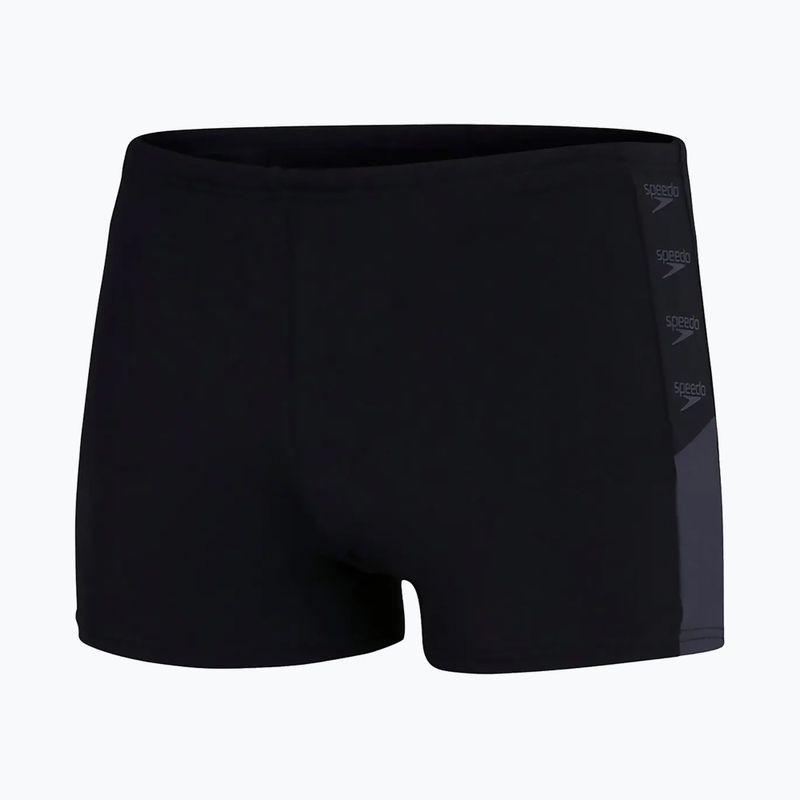 Vyriški Speedo Boom Logo Splice maudymosi bokseriai juodi 128239023 4