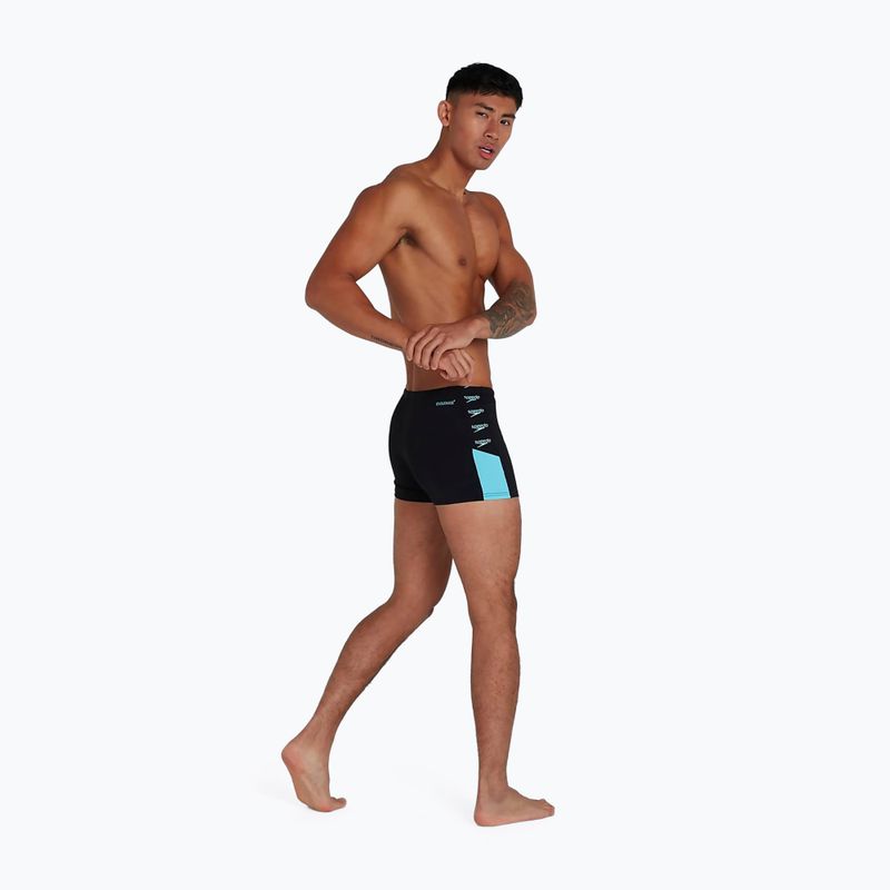 Vyriški Speedo Boom Logo Splice maudymosi bokseriai juodi 12823F888 8