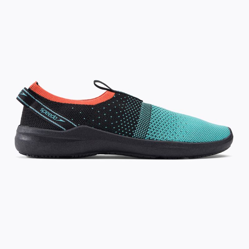 Speedo moteriški Surfknit Pro Watershoe juodai-mėlyni 68-13527C709 vandens batai 2