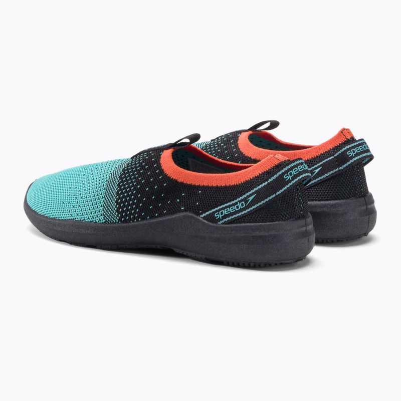 Speedo moteriški Surfknit Pro Watershoe juodai-mėlyni 68-13527C709 vandens batai 3