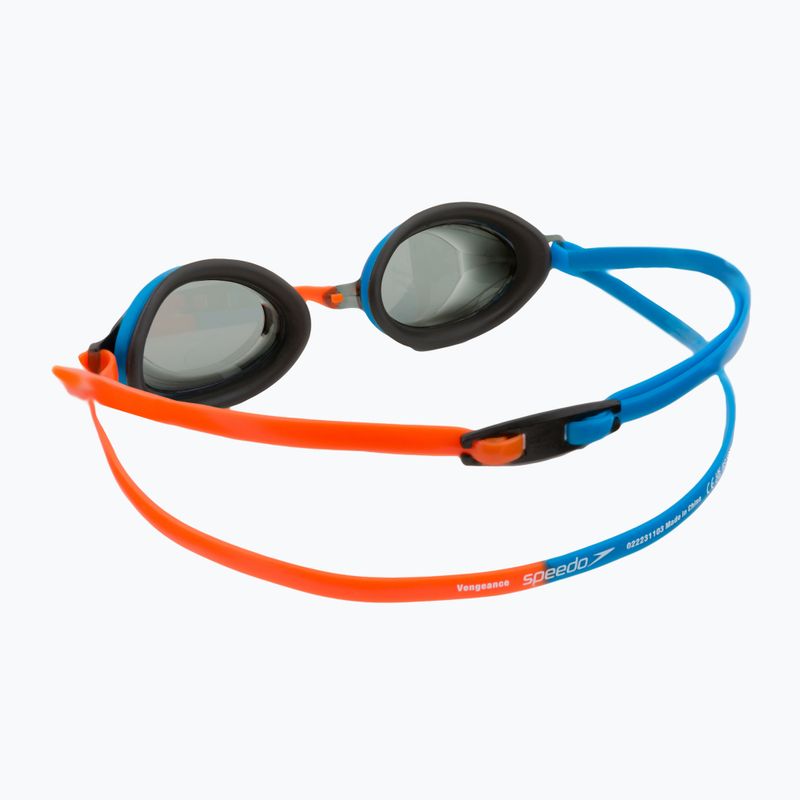Speedo Vengeance salso/baseino mėlyna/dūmo spalvos plaukimo akiniai 68-11322G792 5