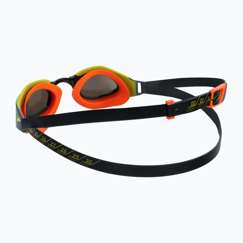 Speedo Fastskin Hyper Elite Mirror Junior juodi/šviesūs/atominės kalkės/safyras vaikiški plaukimo akiniai 68-12821G797 4