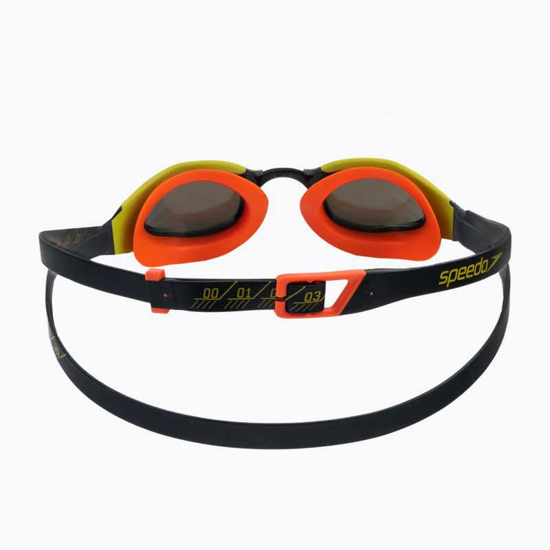 Speedo Fastskin Hyper Elite Mirror Junior juodi/šviesūs/atominės kalkės/safyras vaikiški plaukimo akiniai 68-12821G797 5