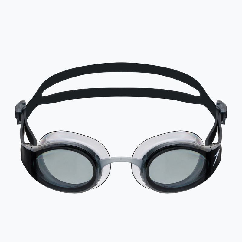 Speedo Mariner Pro juodi/peršviečiami/balti/dūminiai plaukimo akiniai 8-135347988 2