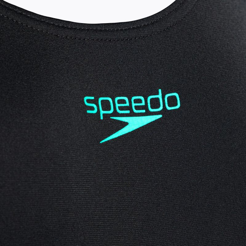 Speedo Placement Muscleback moteriškas vientisas maudymosi kostiumėlis juodas 68-08694 4