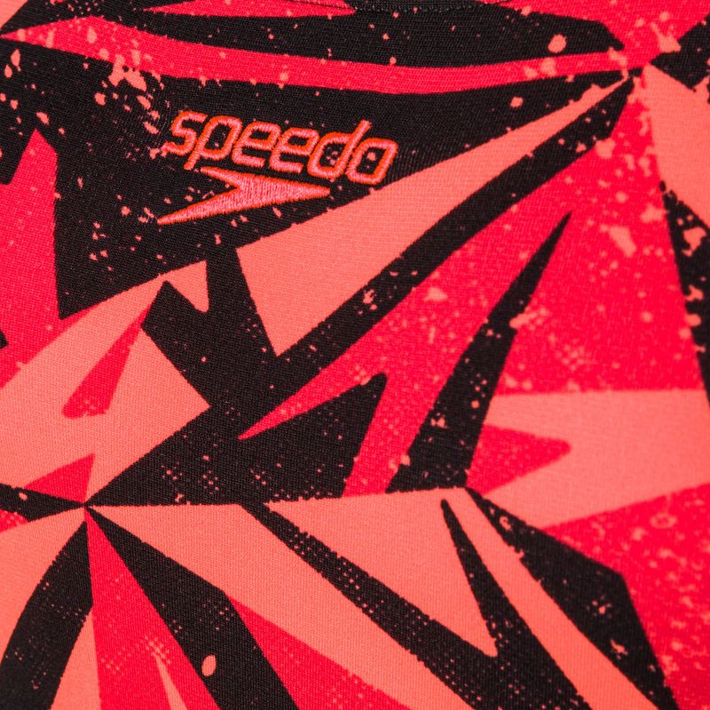 Speedo Hyperboom Placement Muscleback moteriškas vientisas maudymosi kostiumėlis juodas 68-08694G715 9
