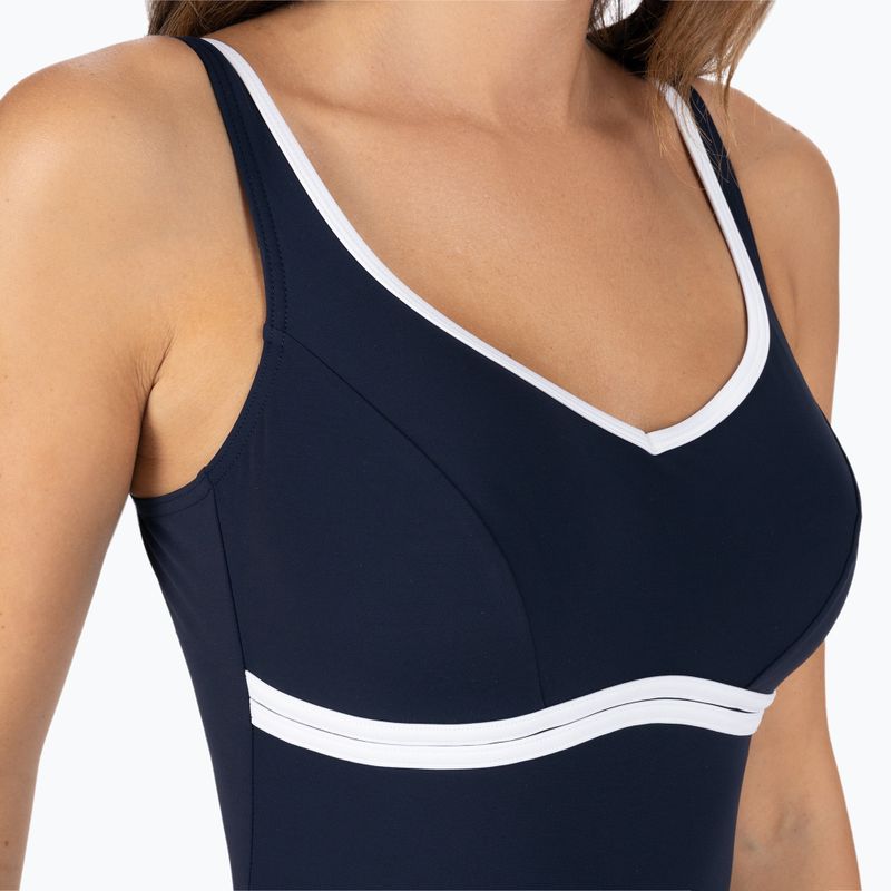 Speedo ContourLuxe Solid Shaping moteriškas vientisas maudymosi kostiumėlis tamsiai mėlynas 68-10417G709 4