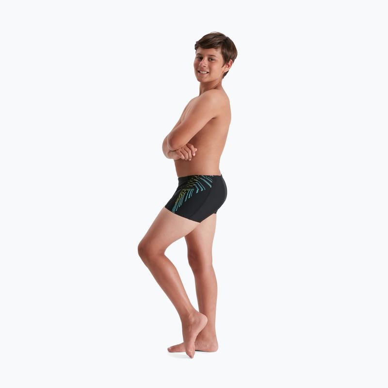 Speedo Plastisol Placement vaikiškos maudymosi kelnės juodos 68-09530G690 7
