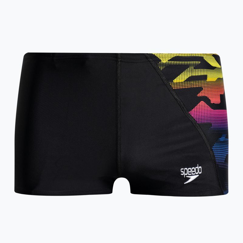 Speedo Digital Panel vaikiškos maudymosi kelnės juodos 68-11732G741