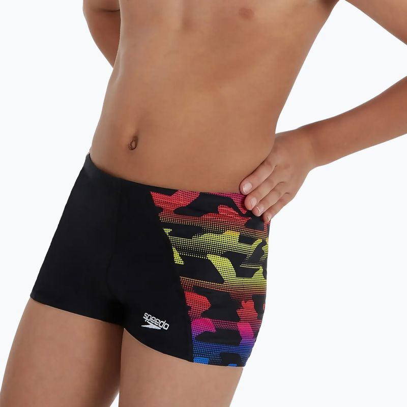 Speedo Digital Panel vaikiškos maudymosi kelnės juodos 68-11732G741 6