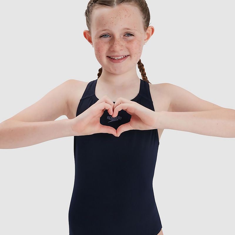 Vaikiškas vientisas maudymosi kostiumėlis Speedo Endurance+ Medalist true navy 8