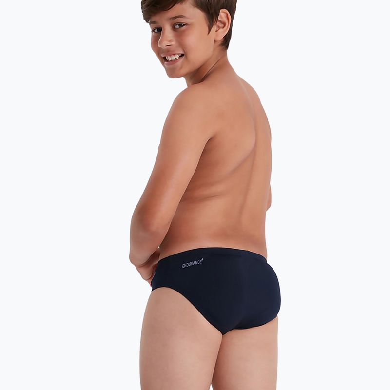 Vaikiškos plaukimo glaudės Speedo ECO Endurance + Brief true navy/white 6