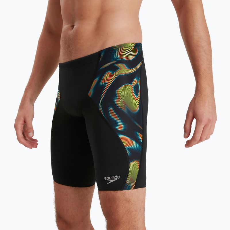Vyriškas Speedo Allover Digital V-Cut Swim Jammer black 68-10851G633 2