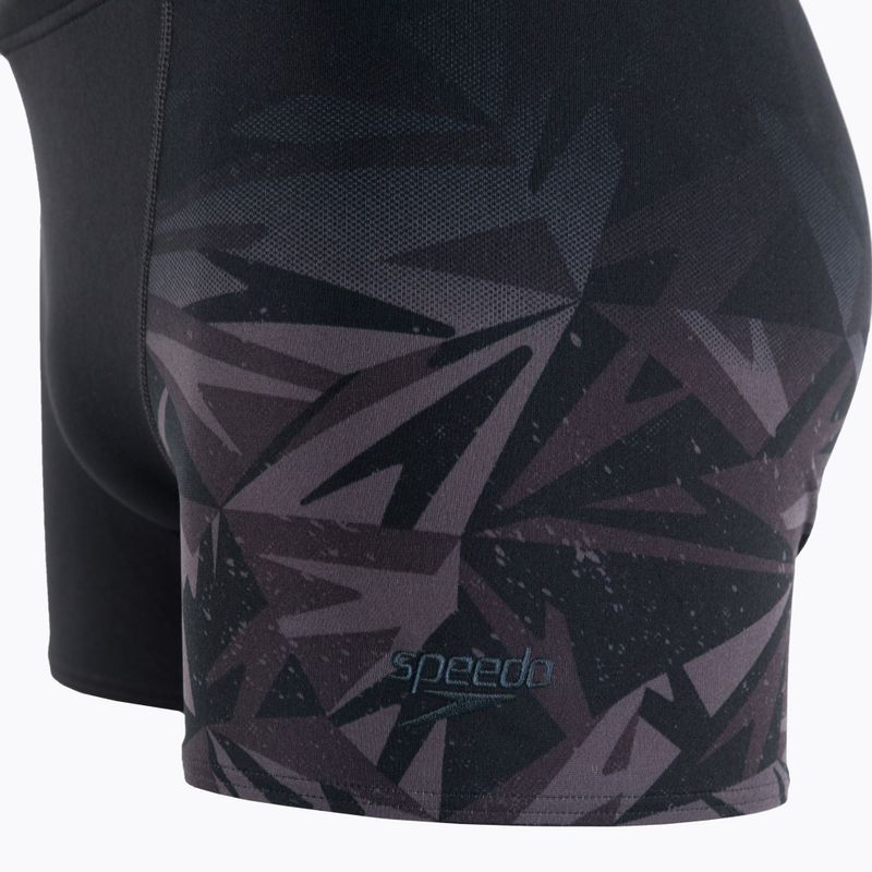 Vyriški maudymosi šortai Speedo HyperBoom V-Cut Aquashort black/siren red 3