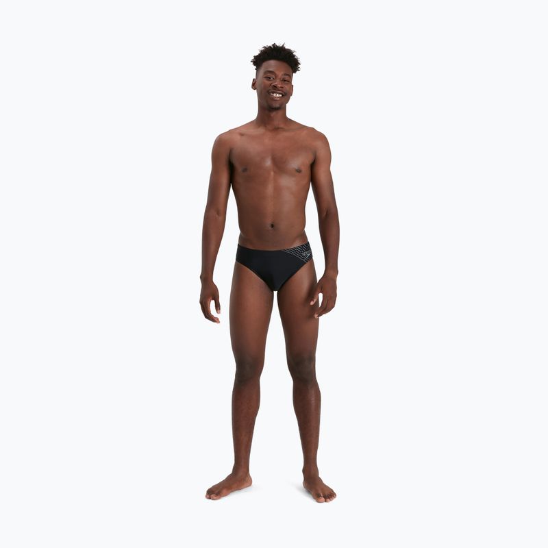 Vyriškos maudymosi kelnaitės Speedo Medley Logo 7cm Brief swim briefs black 8-09739G692 5