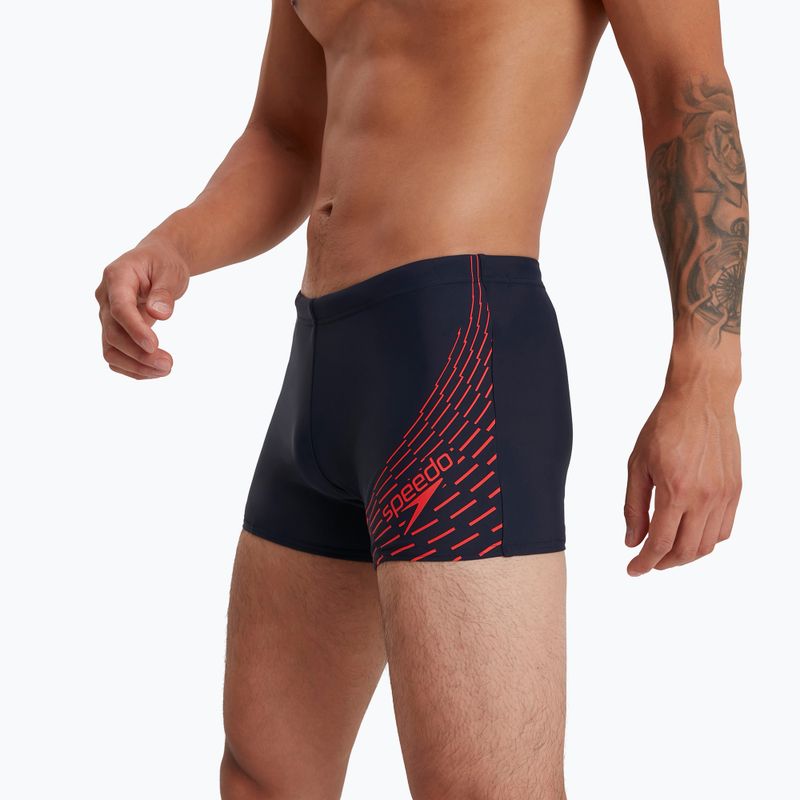 Vyriški Speedo Medley Logo plaukimo bokseriai tamsiai mėlyni 68-11354G815 5