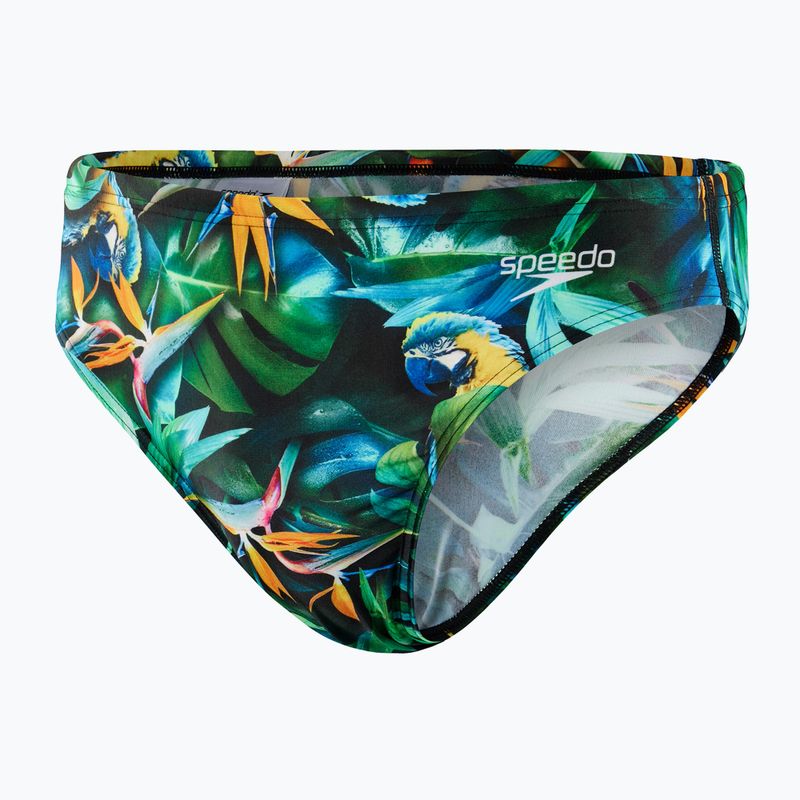Vyriškos maudymosi kelnaitės Speedo Escape 5cm Brief žalia 68-13452G676