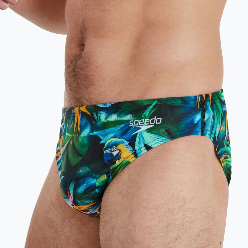 Vyriškos maudymosi kelnaitės Speedo Escape 5cm Brief žalia 68-13452G676 3