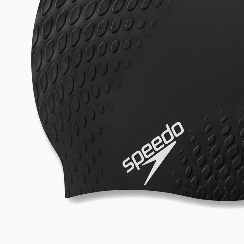 Plaukimo kepuraitė Speedo Bubble Active+ black 3