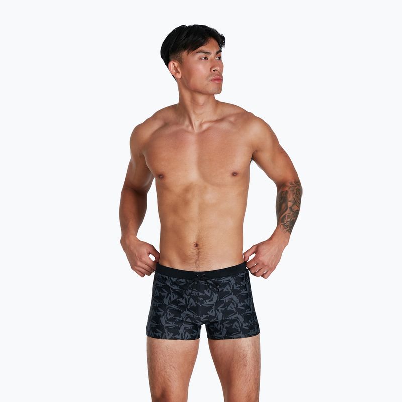 Vyriški Speedo Valmilton Black/Usa Charcoal maudymosi boksai 68-056588815 5