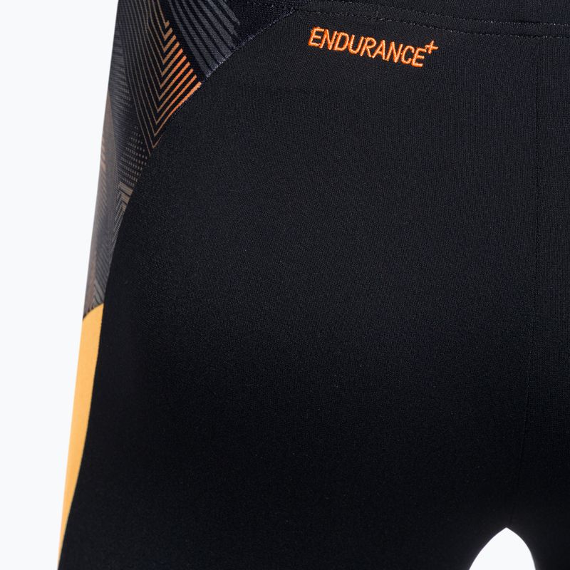 Speedo ECO Endurance+ Splice juodai oranžinės vyriškos plaukimo kelnės 68-13444 3