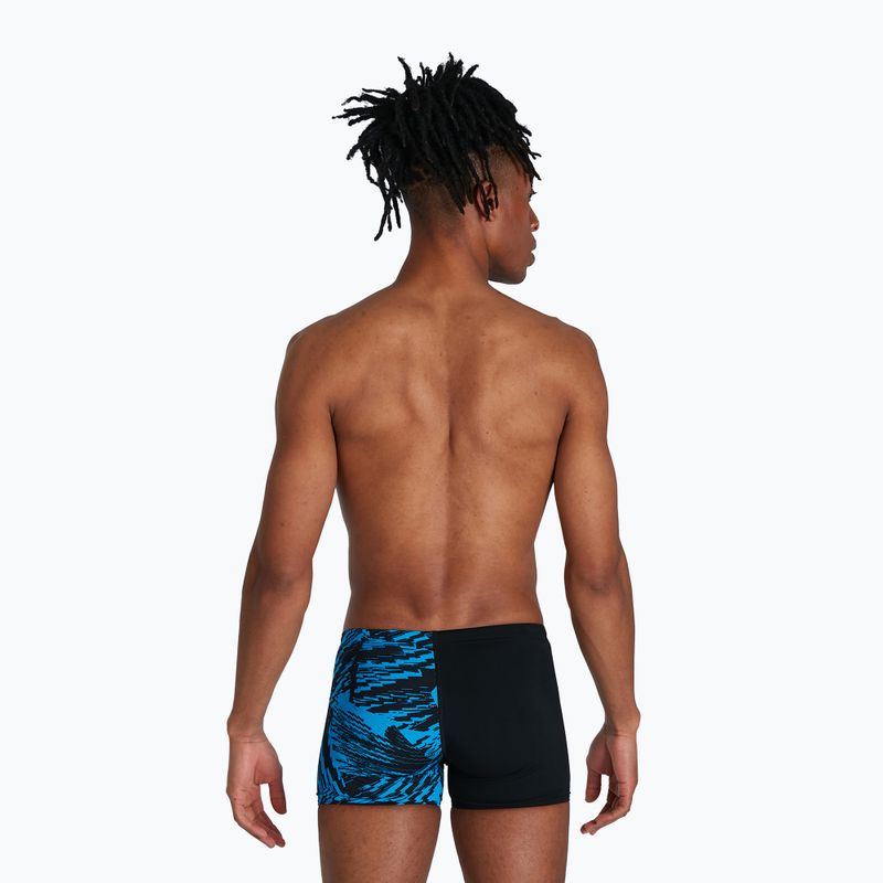 Vyriški Speedo Allover V-Cut Aquushort maudymosi bokseriai D812 black 68-09734D812 5