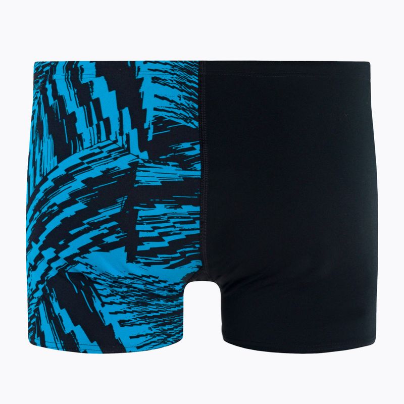 Vyriški Speedo Allover V-Cut Aquushort maudymosi bokseriai D812 black 68-09734D812 2