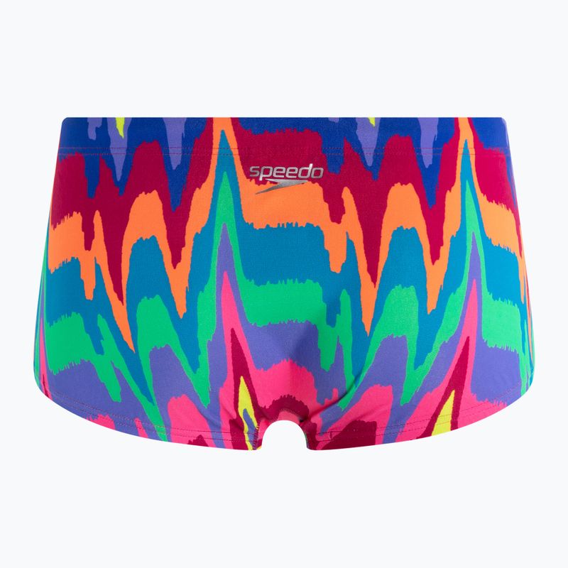 Vyriškos spalvotos maudymosi kelnaitės Speedo Allover Brief 8-12840 2
