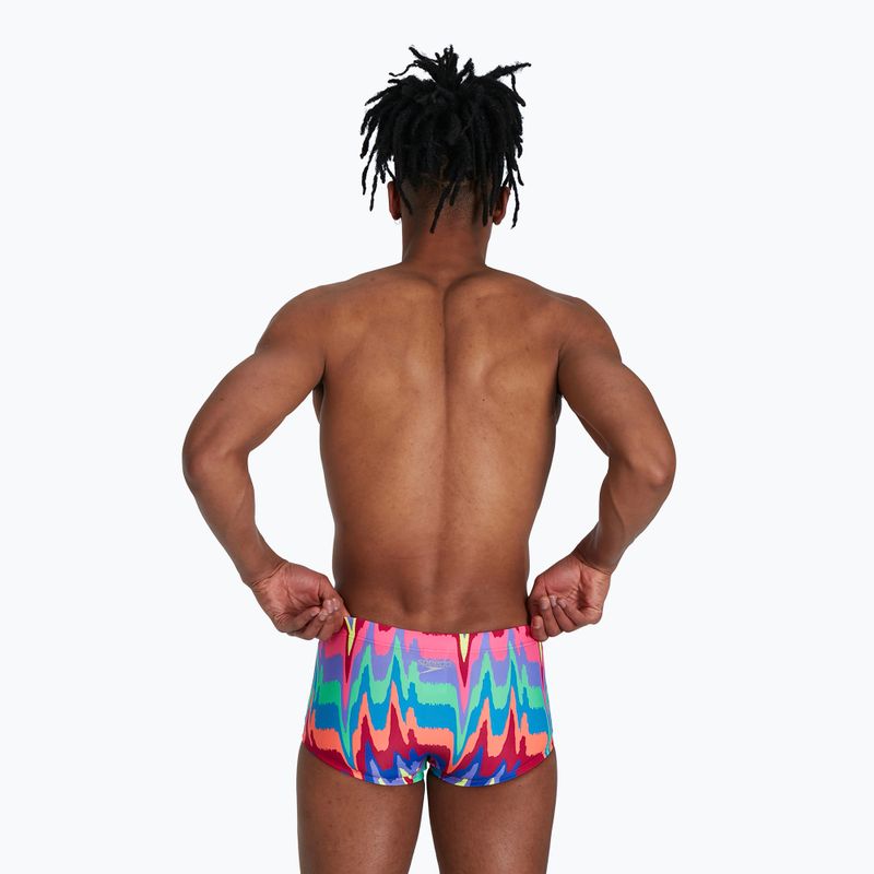 Vyriškos spalvotos maudymosi kelnaitės Speedo Allover Brief 8-12840 6